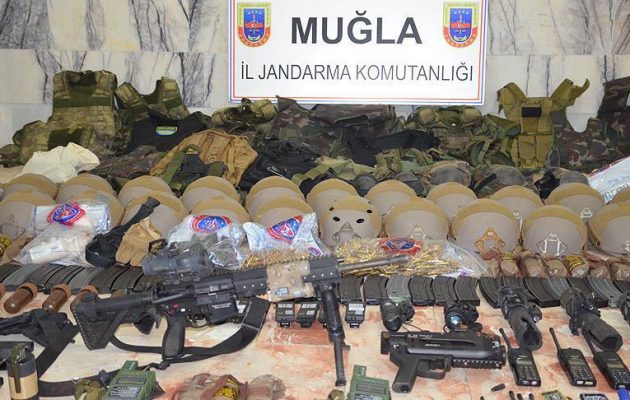 Ολόκληρο οπλοστάσιο βρέθηκε κοντά στο ξενοδοχείο που έκανε διακοπές ο Ερντογάν