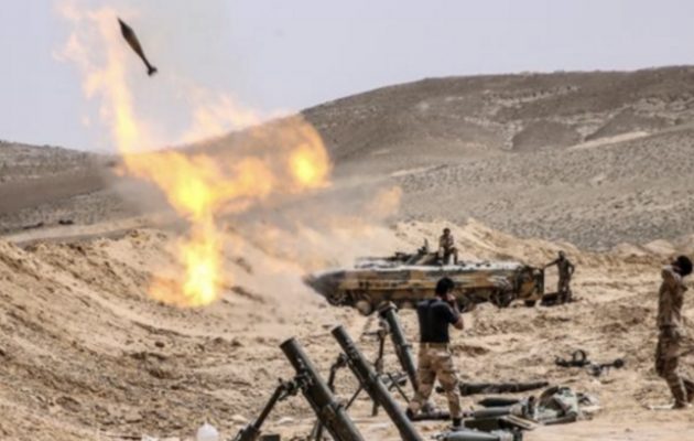 Το Ισλαμικό Κράτος βομβάρδισε αρχηγείο του στρατού στην Παλμύρα