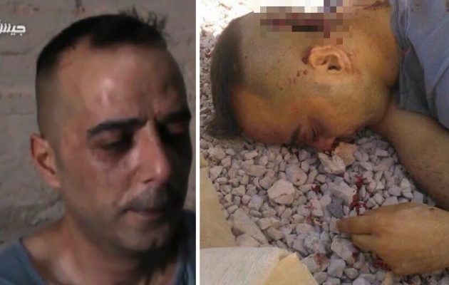 Τζιχαντιστές εκτέλεσαν με μια σφαίρα στο κεφάλι Σύρο πιλότο που έπεσε με αλεξίπτωτο