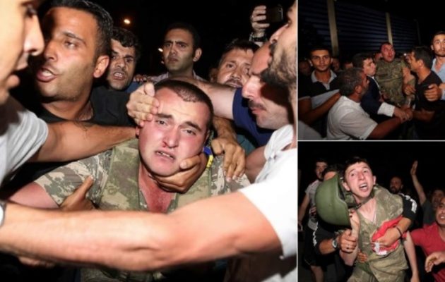 Οι ισλαμιστές “λιντσάρουν” Τούρκους στρατιώτες που στασίασαν (φωτο + βίντεο)
