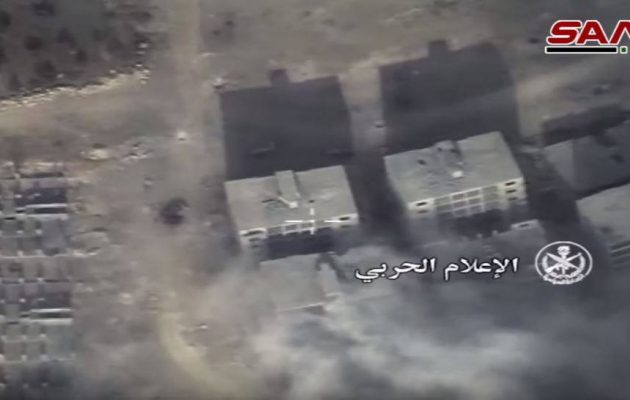 Ρωσικά και συριακά αεροπλάνα βομβαρδίζουν τζιχαντιστές στο Χαλέπι (βίντεο)