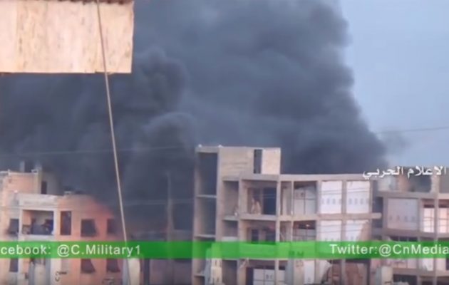 Ρωσικά αεροπλάνα βομβαρδίζουν δίχως έλεος την Αλ Κάιντα στο Χαλέπι (βίντεο)
