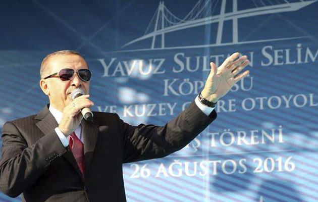 Ερντογάν: Ο πλανήτης θα γυρίζει ταινίες στη τρίτη γέφυρα του Βοσπόρου