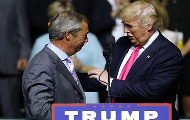 Φάρατζ: Και να με πλήρωναν δε θα ψήφιζα την Κλίντον