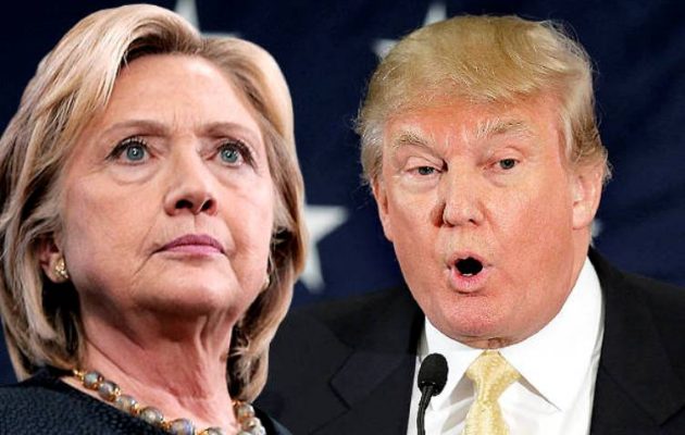 Μειώθηκε η διαφορά Χίλαρι και Τραμπ – “Παίκτες” και οι εναλλακτικοί υποψήφιοι