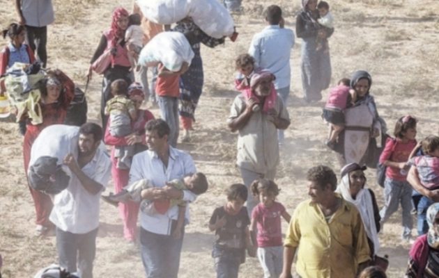 Εκατοντάδες άμαχοι Ιρακινοί εγκαταλείπουν το Ισλαμικό Κράτος
