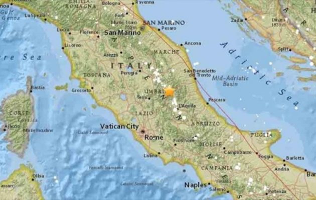 Ισχυρός σεισμός στην Ιταλία 6 Ρίχτερ – Νεκροί και τραγωδία