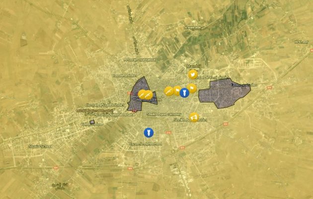 Σχεδόν ελεύθερη η Μανμπίτζ από το Ισλαμικό Κράτος
