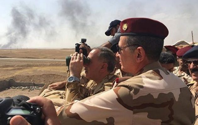 Το Ισλαμικό Κράτος χτύπησε με όλμους τον υπουργό Αμύνης του Ιράκ