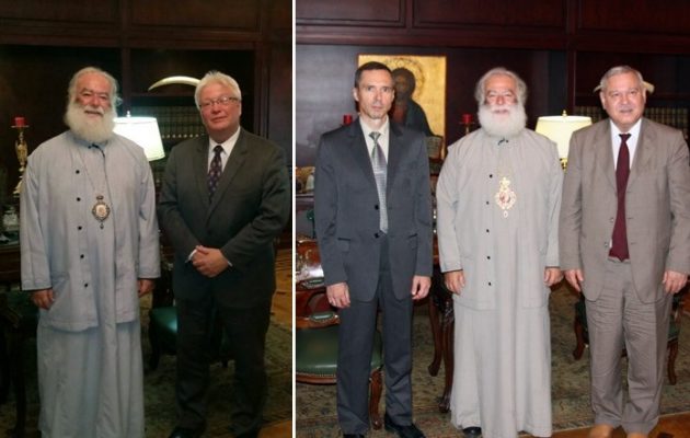 Ο Πάπας Αλεξανδρείας συναντήθηκε με τον Αμερικανό και με τον Ρώσο πρόξενο