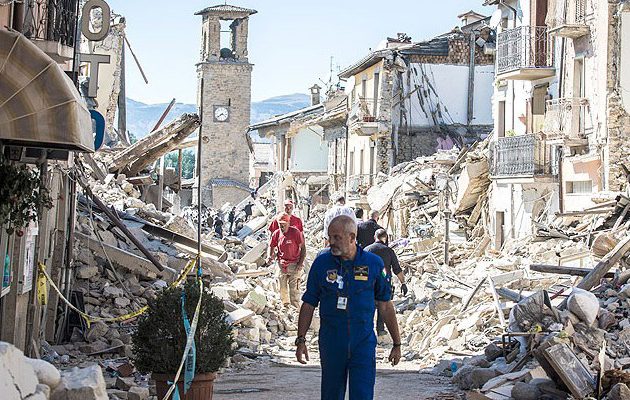 Στους 278 οι νεκροί από τον σεισμό στην Ιταλία