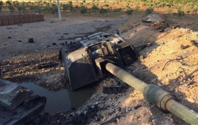 Το Ισλαμικό Κράτος ισχυρίζεται ότι κατέστρεψε δύο τουρκικά τανκς