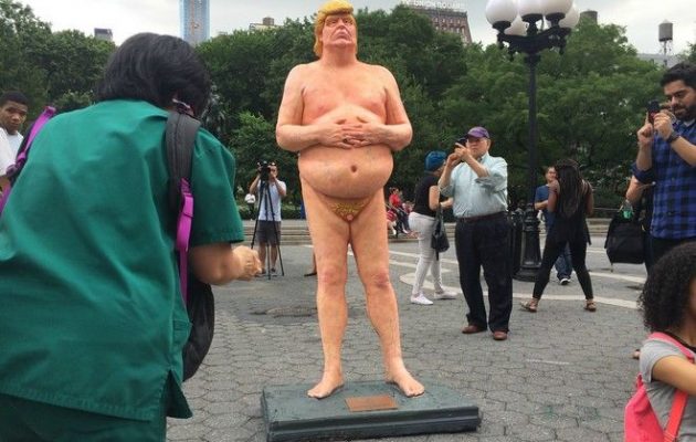 Ο Τραμπ στις πλατείες της μισής Αμερικής χωρίς “@ρχί…@”