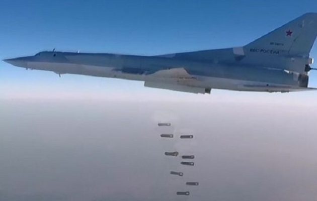 Συρία: Ρωσικά Τουπόλεφ έκαναν με τα κρεμμυδάκια τζιχαντιστές (βίντεο)