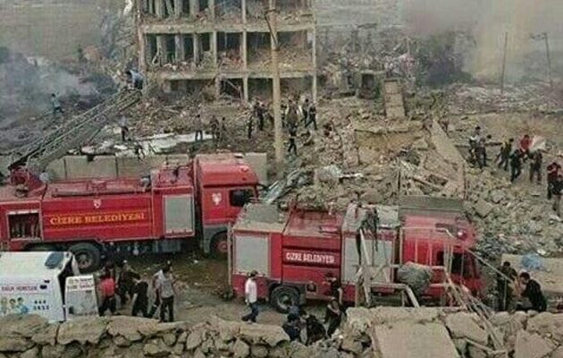 Εννέα νεκροί και 64 τραυματίες από την ανατίναξη της Αστυνομίας στην Τσίζρε