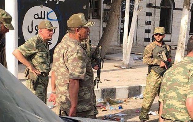 Ο διοικητής της 2ης Τουρκικής Στρατιάς στην κατεχόμενη Τζαραμπλούς