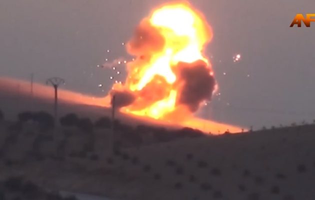 Οι SDF ανατίναξαν τουρκικό τανκ νότια της Τζαραμπλούς (βίντεο)