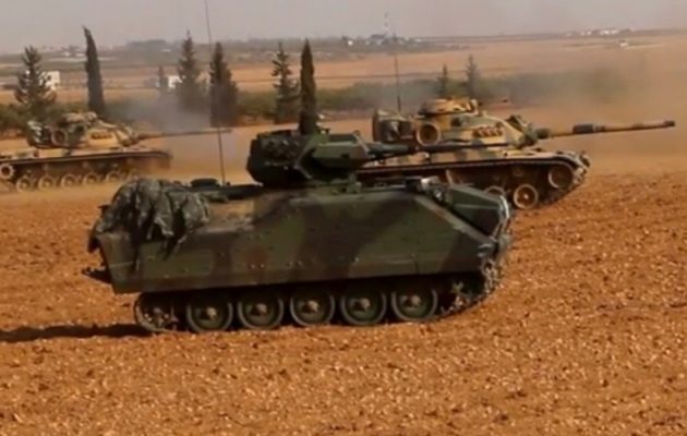 Το Ισλαμικό Κράτος κατέστρεψε δύο τουρκικά τανκς βόρεια της Αλ Μπαμπ