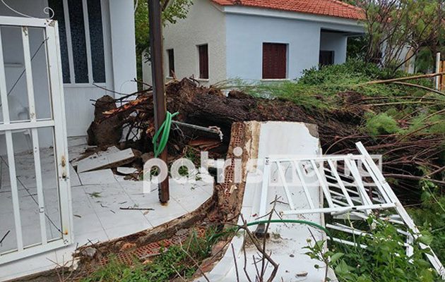 “Βούλιαξε” η Δυτική Ελλάδα από τη δυνατή βροχή (φωτο + βίντεο)