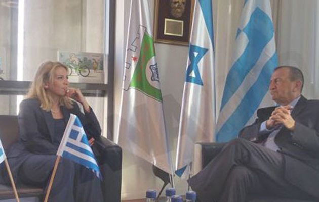 Στο Ισραήλ η Δούρου – Συνάντηση με τον δήμαρχο του Τελ Αβίβ