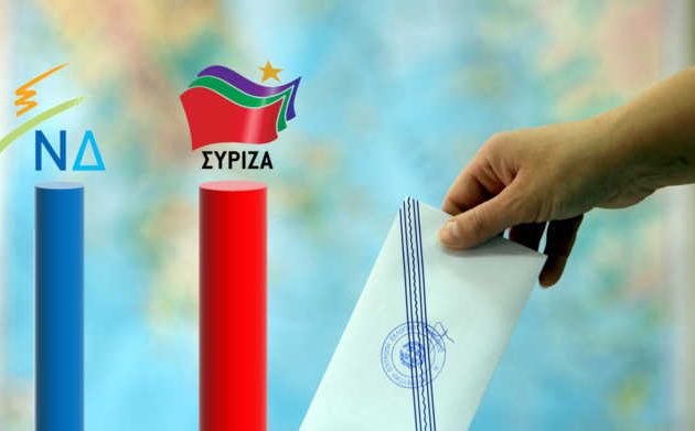 Δημοσκόπηση: Πρώτο κόμμα ο ΣΥΡΙΖΑ  με 4,2 μονάδες μπροστά από τη ΝΔ