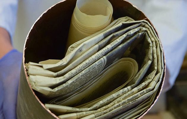 Ανακαλύφθηκε κάψουλα με αυτοβιογραφία του Χίτλερ στη Πολωνία