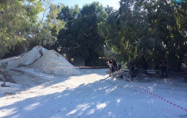 Βρέθηκε πτώμα άνδρα μέσα σε λάκκο με ασβέστη στη Ρόδο (φωτο)