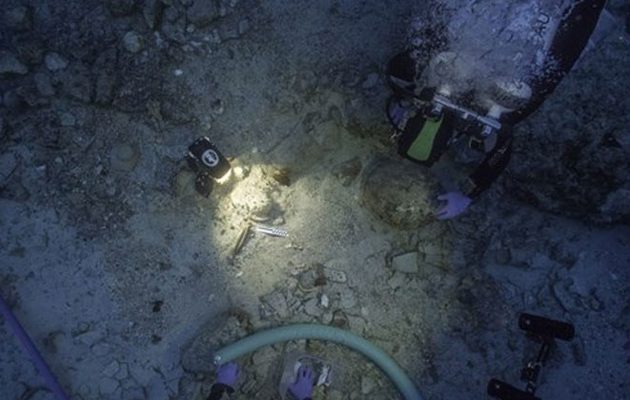 Bρέθηκε κρανίο και οστά στο Ναυάγιο των Αντικυθήρων (φωτο)