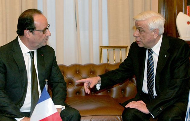 Τι συζήτησαν Παυλόπουλος – Ολάντ στο Προεδρικό Μέγαρο