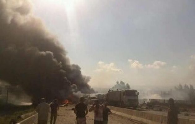 Πολύνεκρη βομβιστική επίθεση στην Ταρτούς της Συρίας (βίντεο)