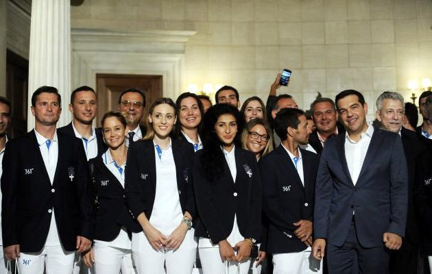 Τσίπρας στους Ολυμπιονίκες: Δεν πρέπει να σας θυμόμαστε κάθε τέσσερα χρόνια