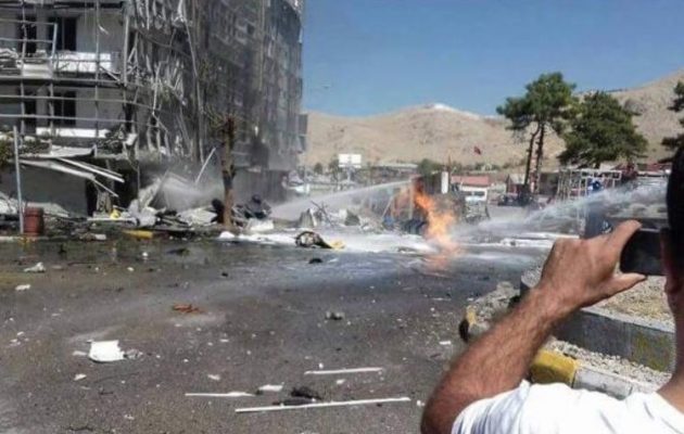 Τους Κούρδους του PKK κατηγορεί η Τουρκία για την έκρηξη στη Βαν