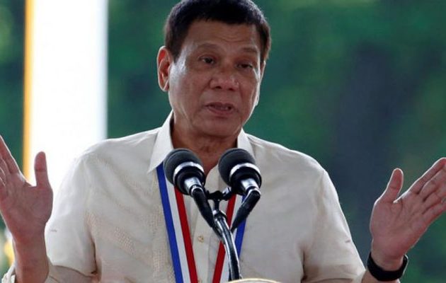 Φιλιππινέζος πρόεδρος: Θα φάω ζωντανούς με ξύδι και αλάτι τους Ισλαμιστές!