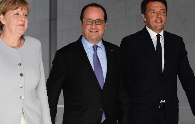 Μέρκελ, Ολάντ και Ρέντσι «βλέπουν» Ερντογάν στην Κίνα