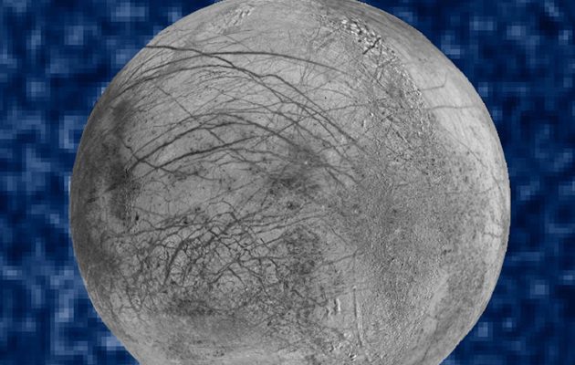 NASA: Υπάρχει υπόγειος ωκεανός στο φεγγάρι του Δία «Ευρώπη»  (φωτο)