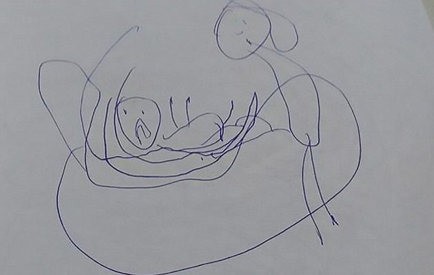 Φρικιαστικές ζωγραφιές αποκάλυψαν κακοποίηση 5χρονης από ιερέα (φωτο)