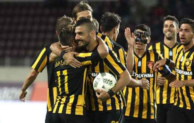 Πέρασε  από τον κάμπο η ΑΕΚ, 2-1 την Λάρισα