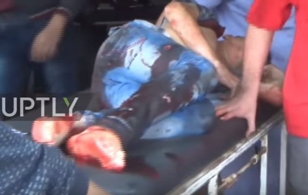 Οι “κακομοίρηδες” τζιχαντιστές βομβάρδισαν το δυτικό Χαλέπι (βίντεο)