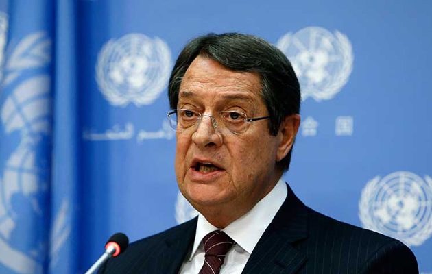 Κυπριακό: Ο Αναστασιάδης δεν αποκλείει συνάντηση με τον γγ του ΟΗΕ στη Νέα Υόρκη