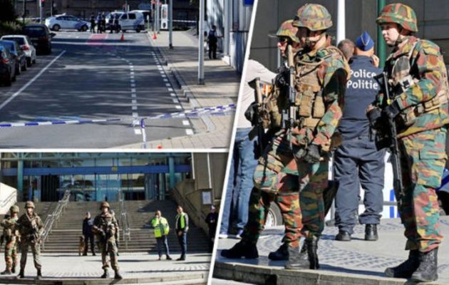 Τρεις τραυματίες αστυνομικοί ύστερα από επίθεση με μαχαίρι στις Βρυξέλλες