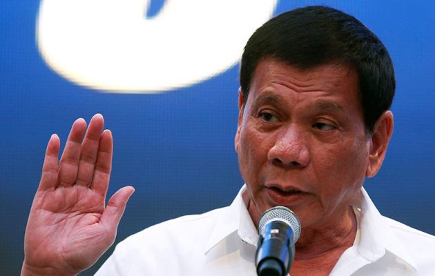 Υπέρ μιας “νέας τάξης πραγμάτων” από τη Ρωσία και την Κίνα ο Πρόεδρος των Φιλιππίνων