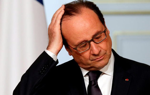 Δημοσκόπηση κόλαφος για Ολάντ: Δεν τον ψηφίζει ούτε το κόμμα του