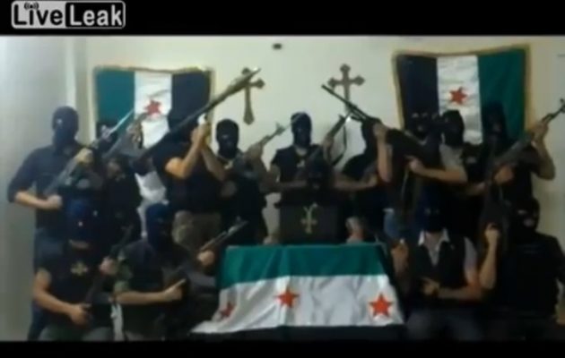 Ισλαμιστές της Συρίας (FSA) ισχυρίζονται ότι στο πλευρό τους πολεμάνε χριστιανοί (βίντεο)
