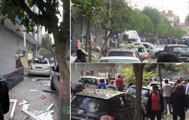 Έκρηξη βόμβας κοντά σε αστυνομικό τμήμα στην Κωνσταντινούπολη