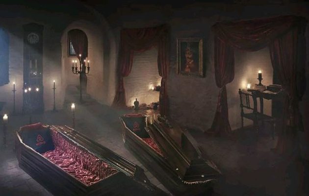 Μακάβριος διαγωνισμός με έπαθλο μια νύχτα στο… φέρετρο του Δράκουλα