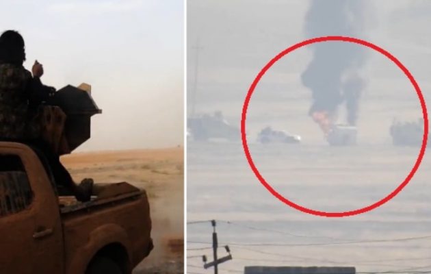 Δείτε βίντεο με τους τζιχαντιστές να πολεμάνε τους Κούρδους έξω από τη Μοσούλη (βίντεο)