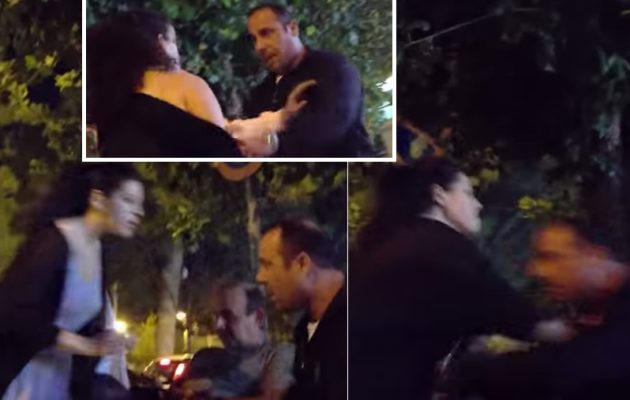 Κορυφαίο βίντεο! Ελληνίδα οδηγός δέρνει ταξιτζήδες σε πιάτσα (βίντεο)
