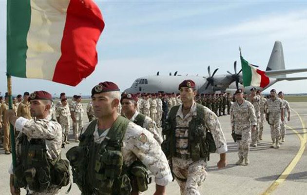 Το ΝΑΤΟ στέλνει Ιταλούς στρατιώτες στα σύνορα Λετονίας – Ρωσίας