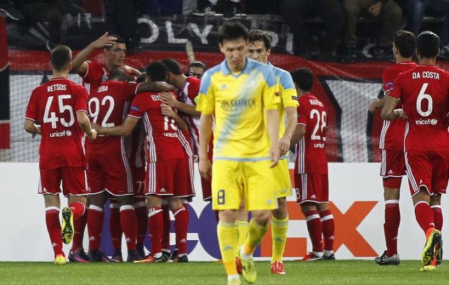Europa League: Αστάνα-Ολυμπιακός 1-1 – Οι ερυθρόλευκοι άξιζαν τη νίκη