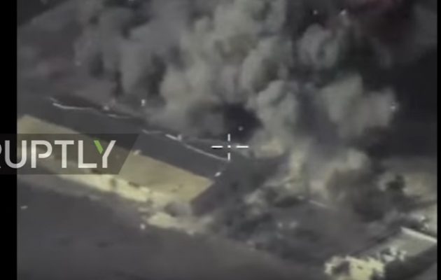 Δείτε σε βίντεο τους Ρώσους να τινάζουν στο αέρα τζιχαντιστές στη Συρία (βίντεο)